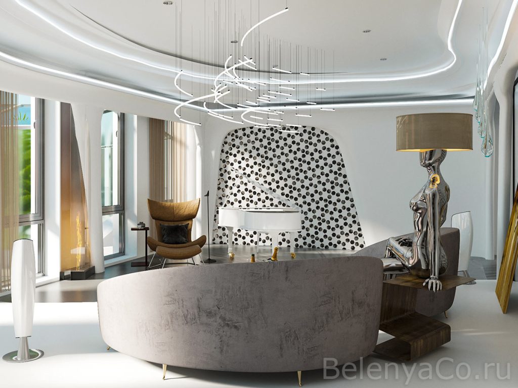 Двухуровневая квартира в ЖК Плотничный