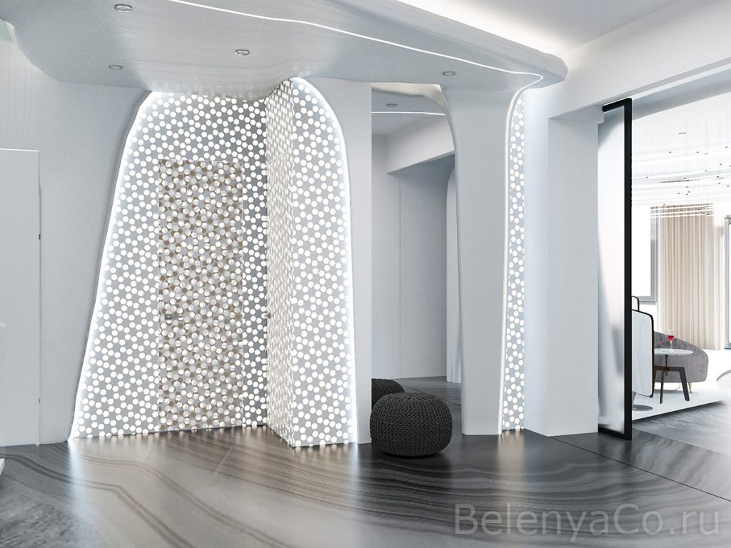 Двухуровневая квартира в ЖК Плотничный