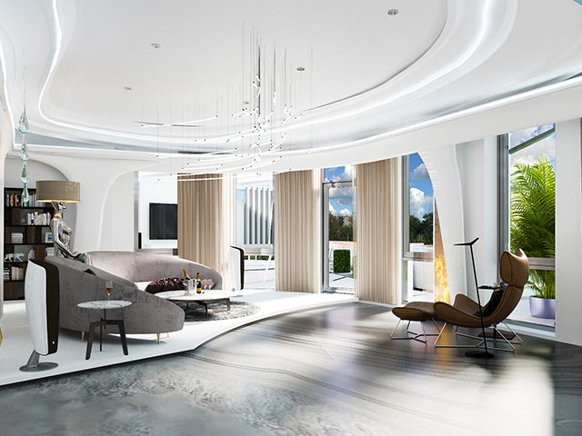 Двухуровневая квартира в ЖК Плотничный