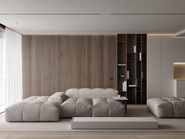 Двухуровневая квартира на побережье