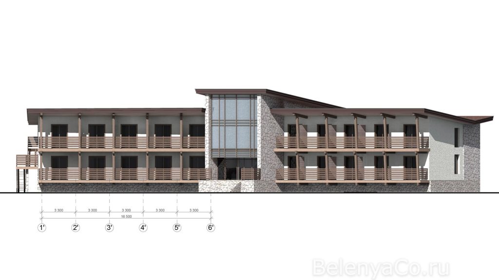 Гостиничный корпус на 32 человека в Карелии