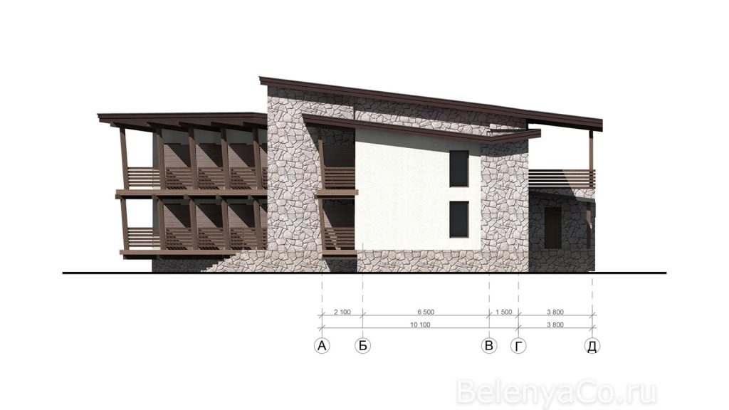 Гостиничный корпус на 32 человека в Карелии