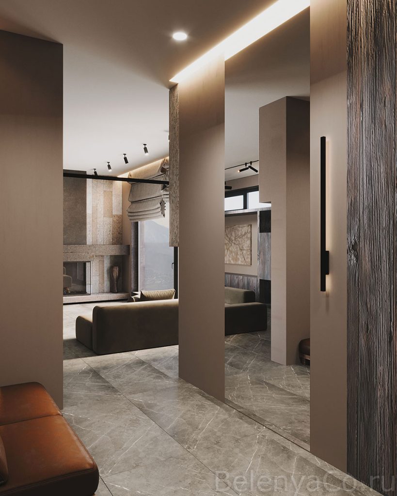 Интерьеры дома в Дагестане