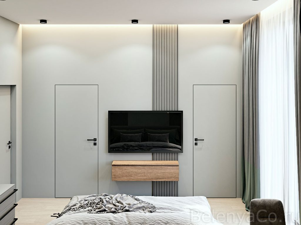 Интерьеры Спальни. Дом в Подмосковье