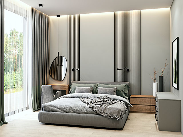 Интерьеры Спальни. Дом в Подмосковье