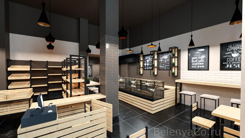 Кафе-пекарня с минимаркетом