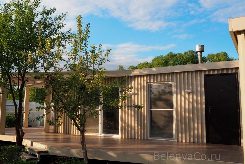 Модульный дом из контейнеров в Подмосковье