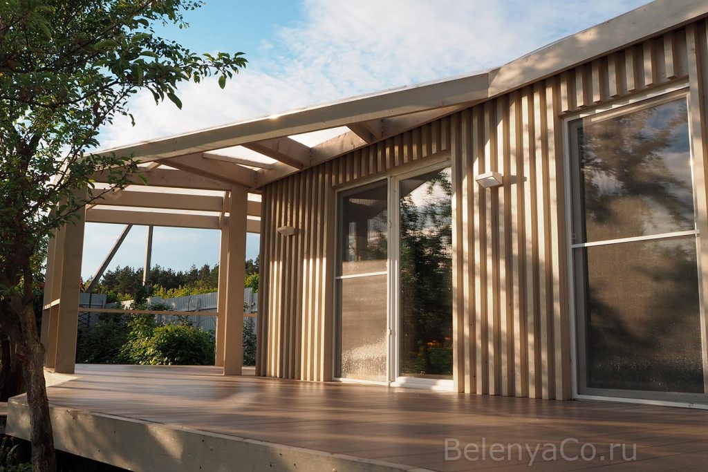 Модульный дом из контейнеров в Подмосковье