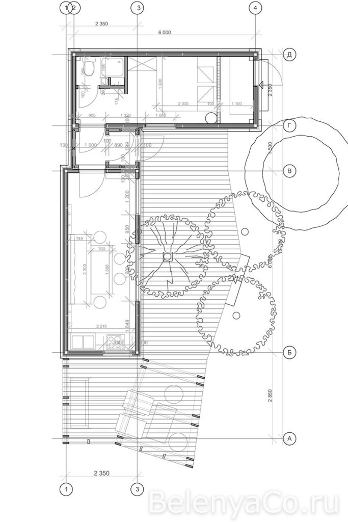 Модульный дом из контейнеров в Подмосковье