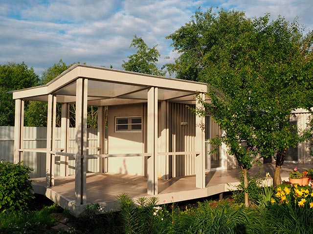 Модульный дом из контейнеров в Подмосковье