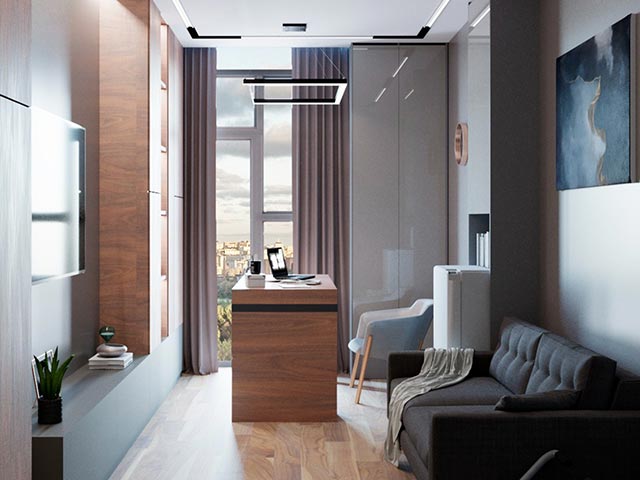 Небольшой домашний Кабинет в ЖК Сердце Столицы