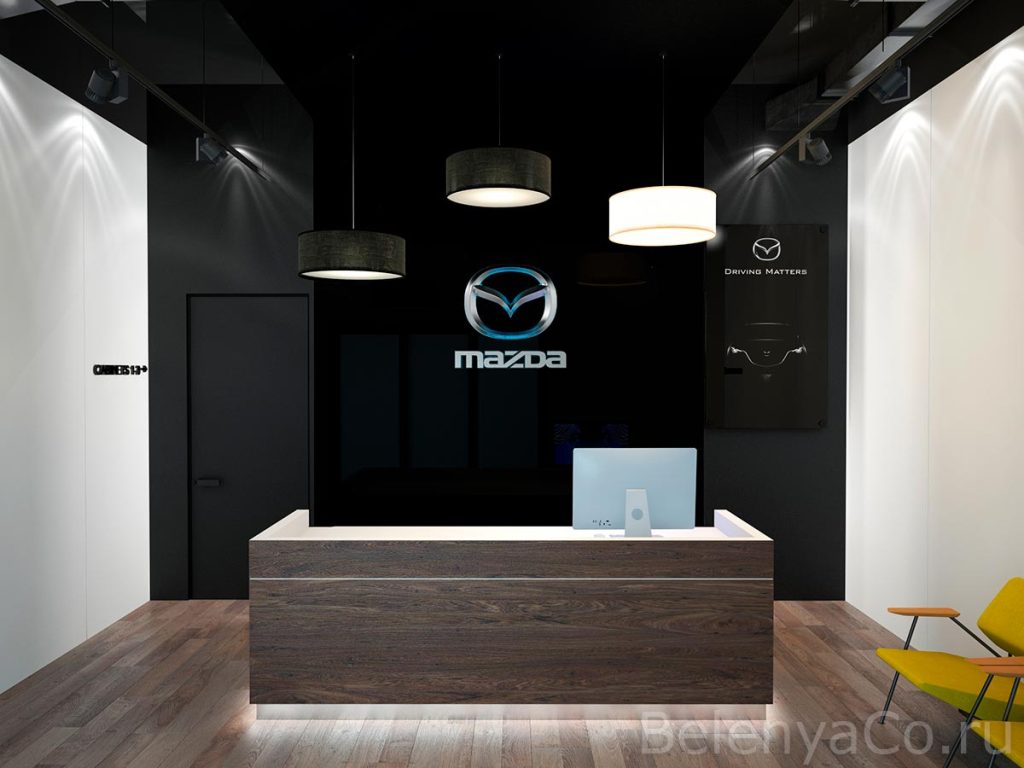 Шоурум Мазда Дизайн